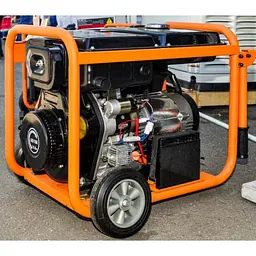 Генератор NiK DG5000E (5 кВт, без кожуха) - мініатюра 2