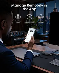 Мережевий зарядний пристрій Anker Charging Base for Anker Prime 150W Black (A1903G11) - мініатюра 6
