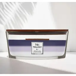 Свічка Woodwick Ellipse Trilogy Evening Luxe Вечірній люкс 453 г (1743624E) - мініатюра 2