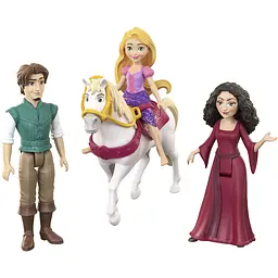 Набір мініляльок Mattel Disney Princess Рапунцель Заплутана історія Рапунцель та друзі (JHG85)