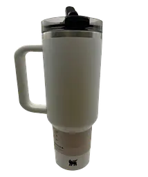 Термос термочашка Stanley Quencher ProTour Flip Straw Tumbler з нержавіючої сталі White 1,18 л KT7001985 - мініатюра 6