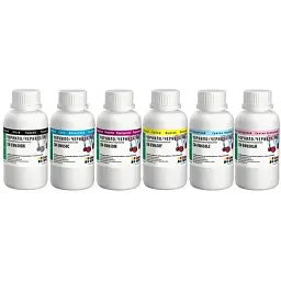 Комплект чорнил ColorWay EPSON TX650 BK/С/LC/LM/M/Y (ColorWay-EW650SET02) 6*200г (CW-EW650SET02)
