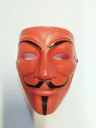 Маска Анонімуса Гай Фокс V - значить вендетта G-Toys в асортименті - мініатюра 2