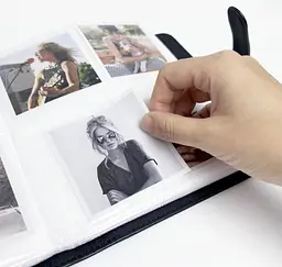 Фотоальбом для Fujifilm Instax Square SQ1, SQ6, SQ40, SQ20, SQ10, SP3, SQ Link на 288 фото,чорний  - мініатюра 4