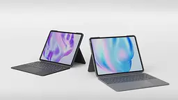 Чохол-клавiатура Logitech Combo Touch для Apple iPad Air 13 M2/M3 Oxford Grey (920-012618) - мініатюра 6