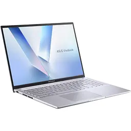 Ноутбук ASUS Vivobook 16 OLED X1605VA-SH2457 (16 FHD OLED, Intel C9-270H, 24 GB, 1 TB, Intel Graphics, DOS) Cool Silver (90NB13W2-M00CU0) - мініатюра 3