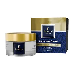 Крем для обличчя Famirel Anti-Aging Cream Liftactive Антивіковий З пептидами та ніацинамідом 50 мл (7290114084932)