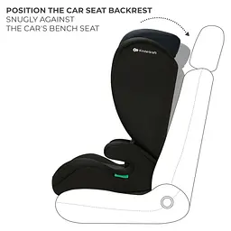Автокрісло Kinderkraft i-Spark Black (KCISPA00BLK0000) - мініатюра 13