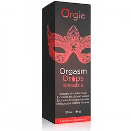 Кліторальні краплі - Orgasm Drops kissable, 30 мл Orgie 51416; 69-51416 89382 - мініатюра 1
