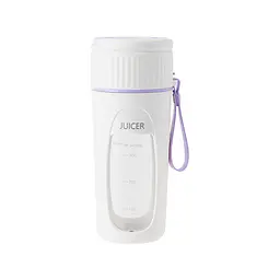 Портативний міні блендер - соковитискач JUICER KS-FSV8 W14 з USB зарядкою, 340 мл - мініатюра 6
