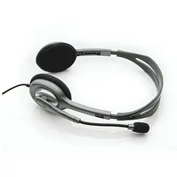 Навушники з мікрофоном - гарнітура Logitech H111 Stereo (981-000593) - мініатюра 2