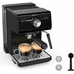 Кавоварка еспресо Krups XP381810 OPIO BLK (7076115) - мініатюра 2