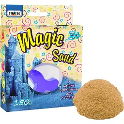 Кінетичний пісок Strateg Magic Sand з формочкою (39301)