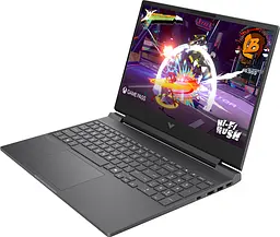 Ноутбук HP Victus 15-fb3069ua 15.6" FHD IPS,300n/Ryzen 7-260 (5.1)/24Gb/SSD512Gb/RTX 5050,8GB/DOS/Сірий (C9RY7EA) - мініатюра 3