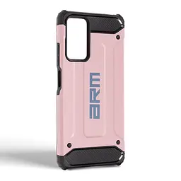Чехол для Xiaomi Redmi Note 12 Pro 4G, Panzer, розовый, противоударный, бронированный, милитари, панель-накладка, защита всего корпуса, защита дисплея и камеры, термополиуретан (TPU) + поликарбонат (PC), ArmorStandart (ARM71477) - мініатюра 2