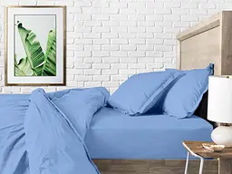 Комплект постільної білизни Cosas двоспальний без простирадла WAVE 180 x 220 см (Ranfors61_Wave_180_2) - мініатюра 2