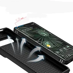 Панель BeCover Military для Google Pixel 7 Pro Black (708828) - мініатюра 4