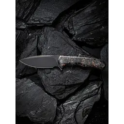 Ніж складаний Civivi Praxis Shredded Carbon Fiber C803I - мініатюра 17
