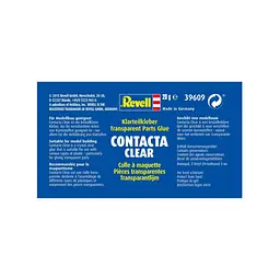 Аксесуари до збірних моделей Revell Клей Contacta Clear професійний для прозорих деталей 20 гр (RVL-39609) - мініатюра 2