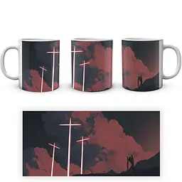 Кухоль GeekLand Evangelion Євангеліон EVA 002.33 330 мл білий - мініатюра 4