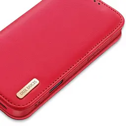 Чохол-книжка Dux Ducis Hivo для Apple iPhone 17 Pro (6.3) Red - мініатюра 4