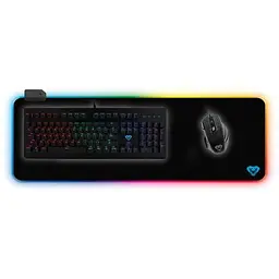 Килимок для мишки Media-Tech RGB Gaming Mat Black (MT262) - мініатюра 2