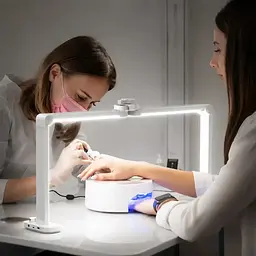 Професійна настільна LED-лампа F-800E 40W біла - мініатюра 5