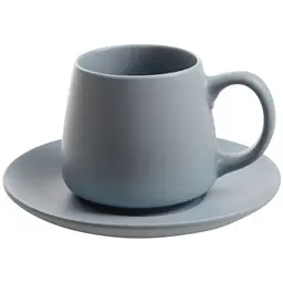 Набір чашок Limited Edition Coffee 2 персони 240 мл сірий (RX-N24704) - мініатюра 3