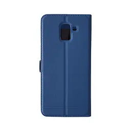 Чохол-книга Momax оригінальний для Samsung J600 J6 2018 синя - мініатюра 3
