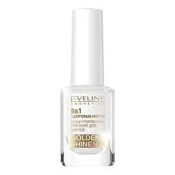 Комплексна регенерація Eveline Nail Therapy Professional 8 в 1 Здорові Нігті Golden Shine, 12 мл (LL12NT8W1GN2) - мініатюра 2