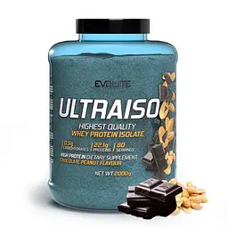 Протеїн Evolite Nutrition Ultra Iso Шоколад-арахіс 2 кг - мініатюра 2