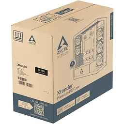 Корпус Arctic Xtender VG без БП Mirror Black (ACPCC00019A) - мініатюра 15