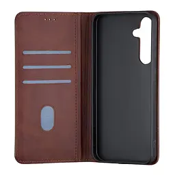 Чохол-книжка Premium Samsung A35 (A356) Dark Brown - мініатюра 2
