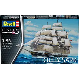 Збірна модель Revell Кліпер Катті Сарк рівень 5 масштаб, 1:96, 698 деталей (RVL-05422) - мініатюра 11