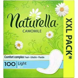Щоденні гігієнічні прокладки NATURELLA 100шт NATURELLA Сamomile Light