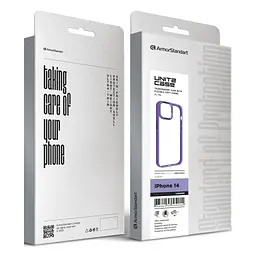 Чохол до мобільного телефона Armorstandart UNIT2 Apple iPhone 14 Lavander (ARM69942) - мініатюра 5