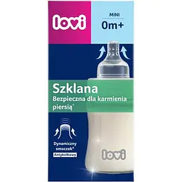 Пляшечка скляна LOVI Diamond Glass Baby Shower 150 мл (74/106) - мініатюра 4