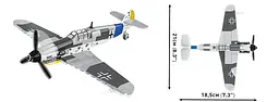 Конструктор дитячий літак Messerschmitt Bf 109 G COBI 5870 - мініатюра 7