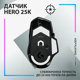 Миша комп'ютерна Logitech G502 X Plus Black (910-006162) - мініатюра 4