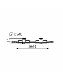 Точковий світильник Kanlux 19459 Seidy GX5.3 1x50W IP20 - мініатюра 3