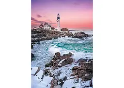 Пазл Clementoni High Quality Collection: Перший сніг у Портленд-Хед, штат Мен, США (High Quality Collection - First Snow at Portland Head Puzzle - 1000 pcs.), 1000 ел. (37112) - мініатюра 2