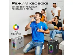 Портативна колонка HiFuture MusicBox 100W Black (musicbox.black) - мініатюра 6