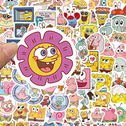 Стікерпак GeekLand SpongeBob 95 штук - мініатюра 4