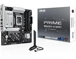 Материнська плата ASUS PRIME B860M-A WIFI (PRIME B860M-A WIFI) (Socket 1851, Intel B860, Micro-ATX) - мініатюра 9