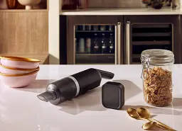 Кухонний пилосос KitchenAid Go акумуляторний матовий чорний 12V (5KKVR121BM) - мініатюра 13