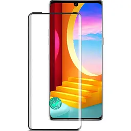 Захисне скло DK для LG G9 Velvet 5G LM-G900 3D Full Glue 017300 black