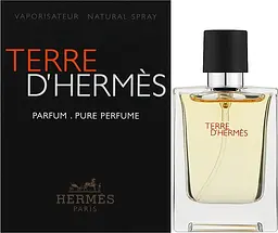 Парфуми Мініатюра Hermes Terre d'Hermes Parfum 12.5 мл - мініатюра 2