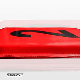 Крос-мат для стрибків EasyFit спортивний складаний (червоний) - мініатюра 6