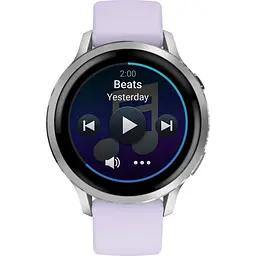 Смарт-годинник Garmin Venu 4 41mm Silver with Periwinkle Silicone Band (010-03013-01) [146405] - мініатюра 3