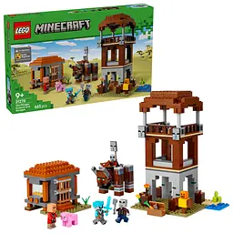 Конструктор LEGO Minecraft Аванпост розбійників та спустошувач 665 деталей (21278) - мініатюра 4
